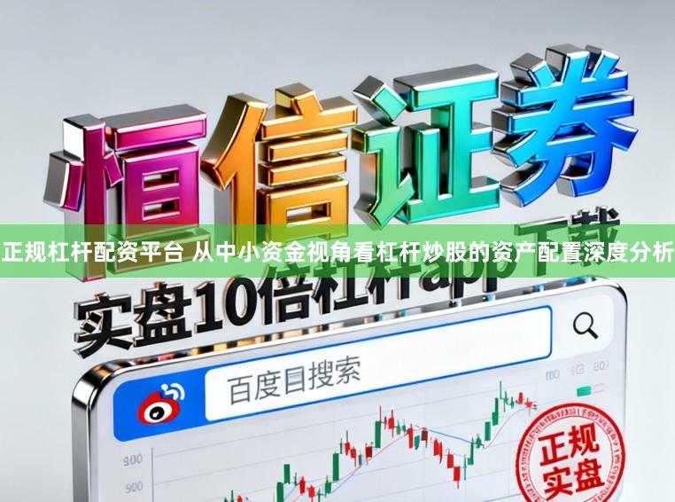 正规杠杆配资平台 从中小资金视角看杠杆炒股的资产配置深度分析
