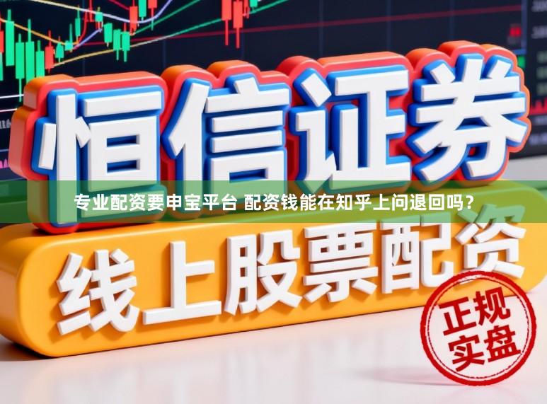 专业配资要申宝平台 配资钱能在知乎上问退回吗？