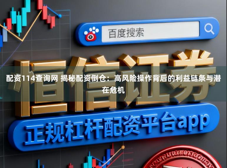 配资114查询网 揭秘配资倒仓：高风险操作背后的利益链条与潜在危机